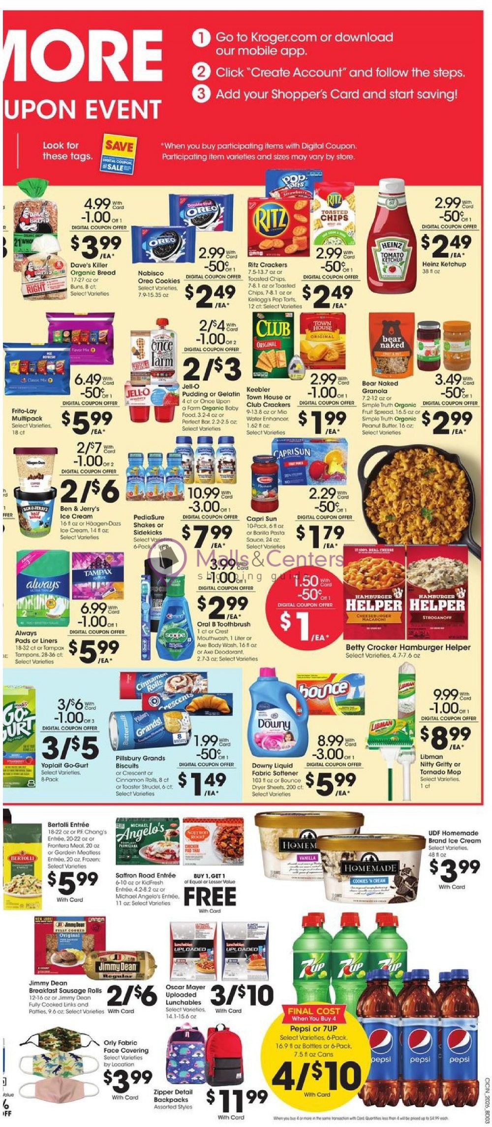 Kroger Weekly ad valid from 07/29/2020 to 08/04/2020 - MallsCenters