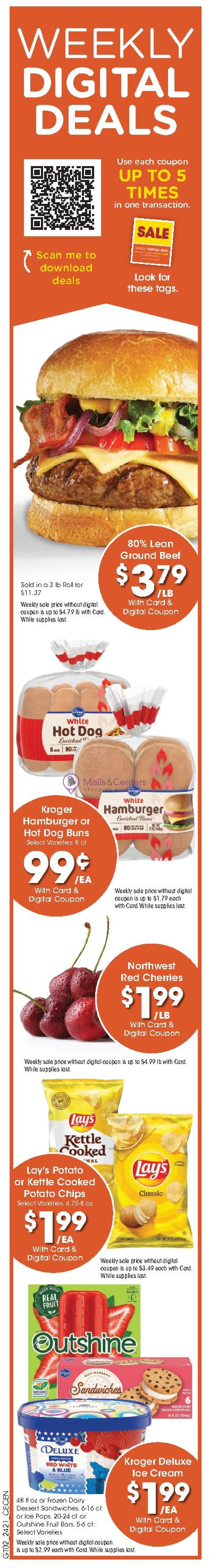 Weekly ad for Kroger valid: 06/26/2024 - 07/04/2024, page 2 Weekly ad for Kroger valid: 06/26/2024 - 07/04/2024, page 2