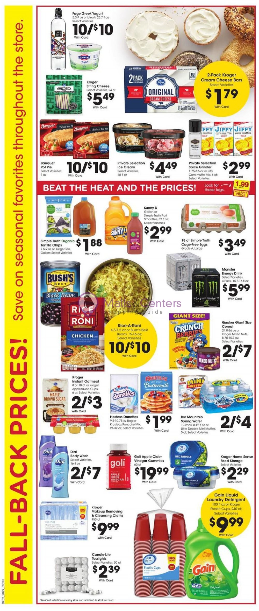 Kroger Weekly Ad sales & flyers specials MallsCenters