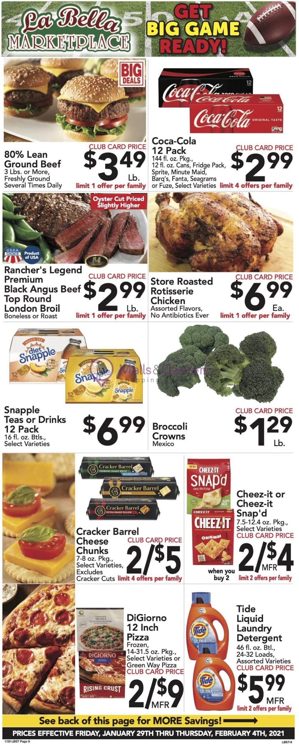 LA BELLA MARKETS visual data 8