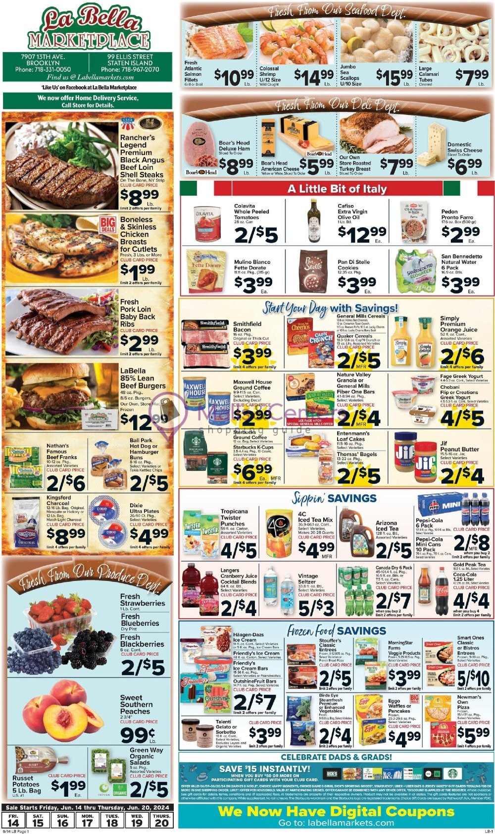 Weekly ad for La Bella Marketplace valid: 06/14/2024 - 06/20/2024, page 2