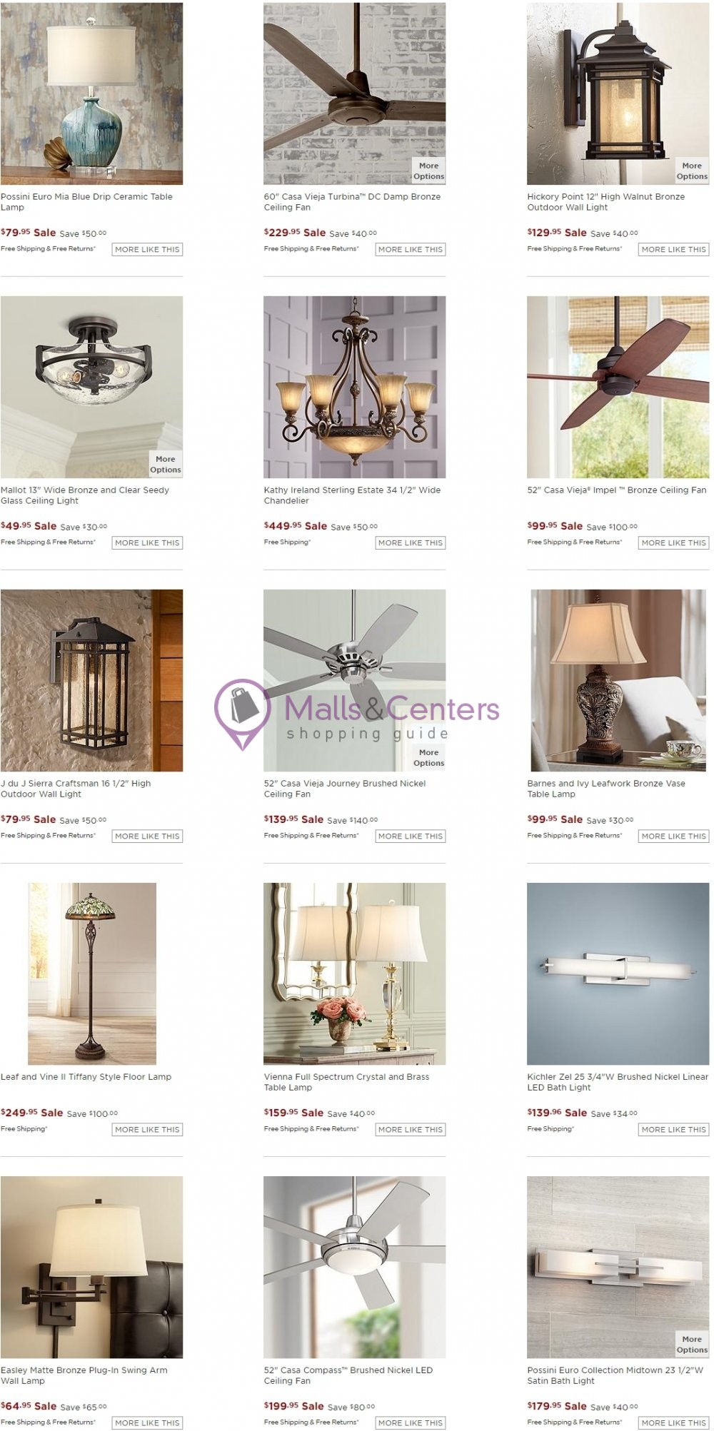 Lamps Plus Weekly Ad sales & flyers specials MallsCenters