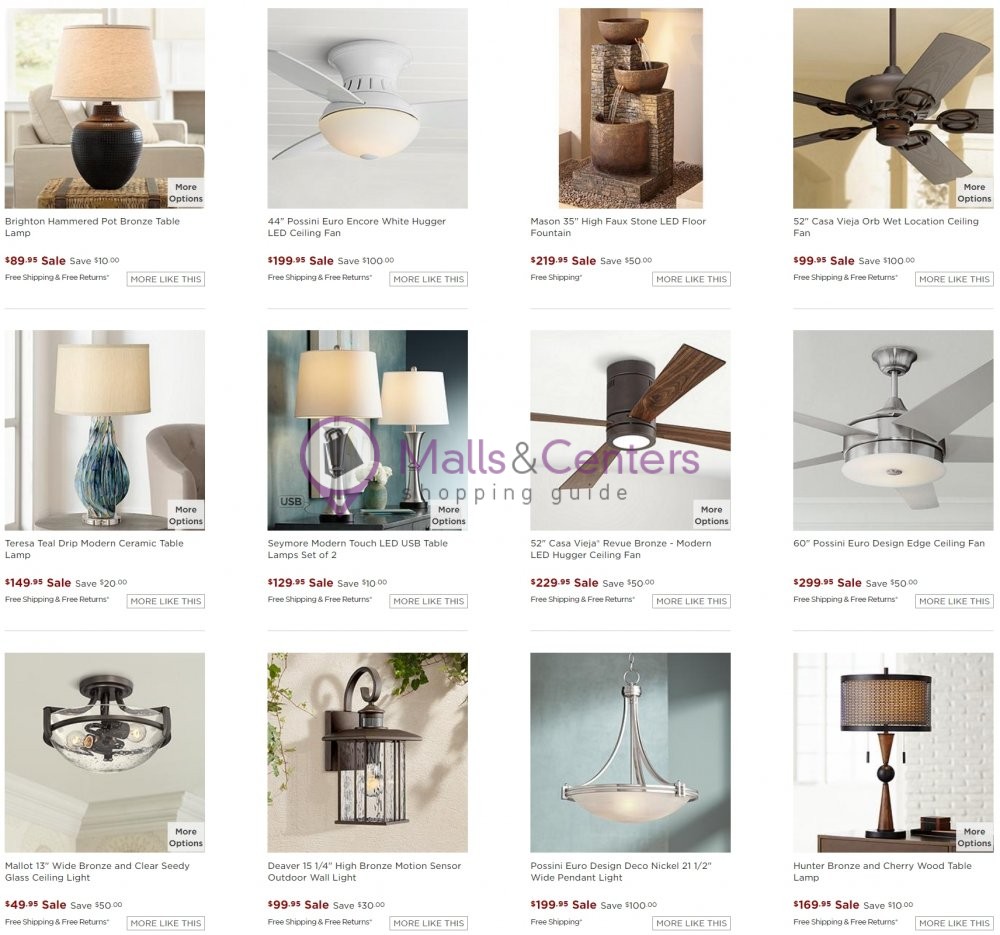 Lamps Plus Weekly Ad sales & flyers specials MallsCenters