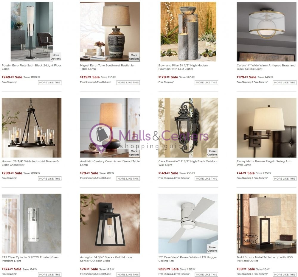 Lamps Plus Weekly Ad sales & flyers specials MallsCenters