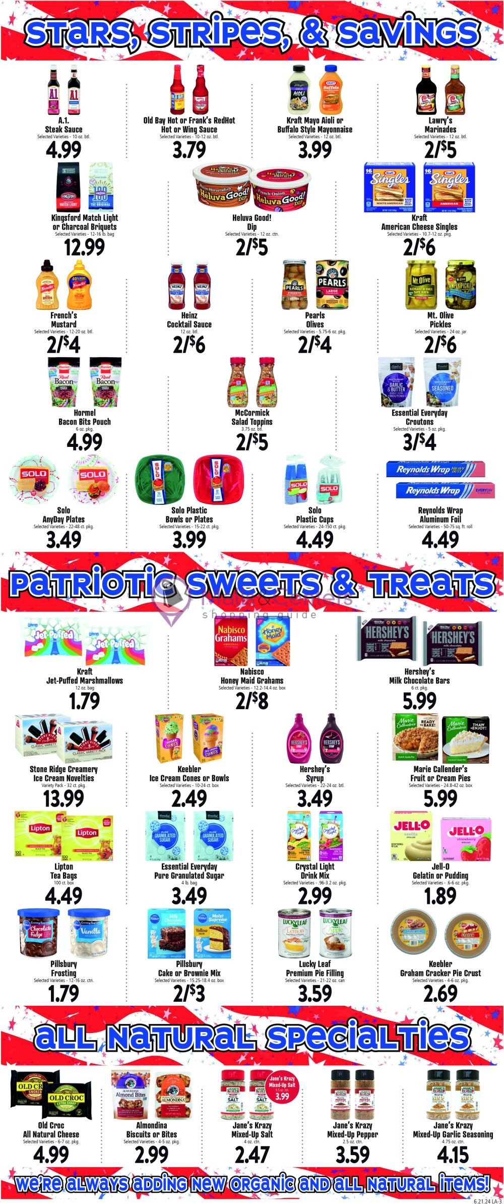 Weekly ad for Landis Supermarket valid: 06/21/2024 - 06/27/2024, page 3