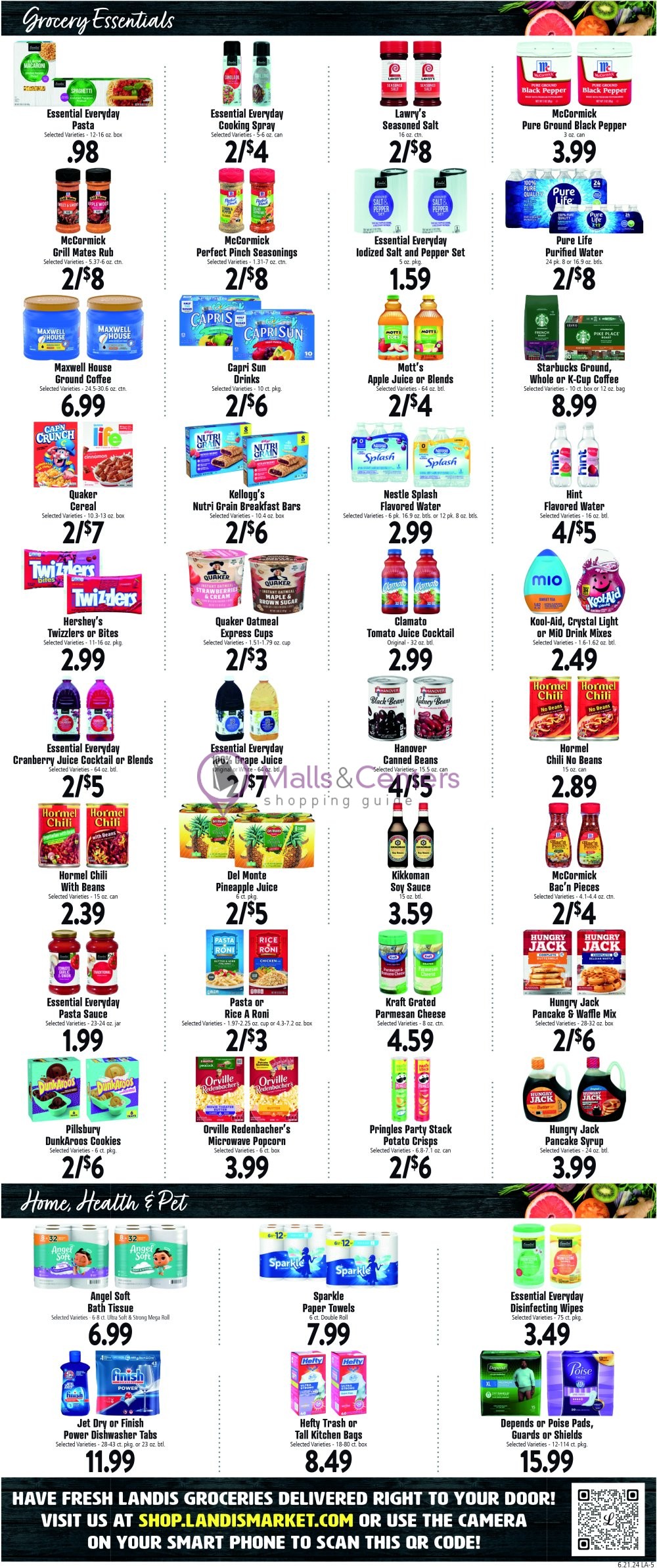 Weekly ad for Landis Supermarket valid: 06/21/2024 - 06/27/2024, page 5