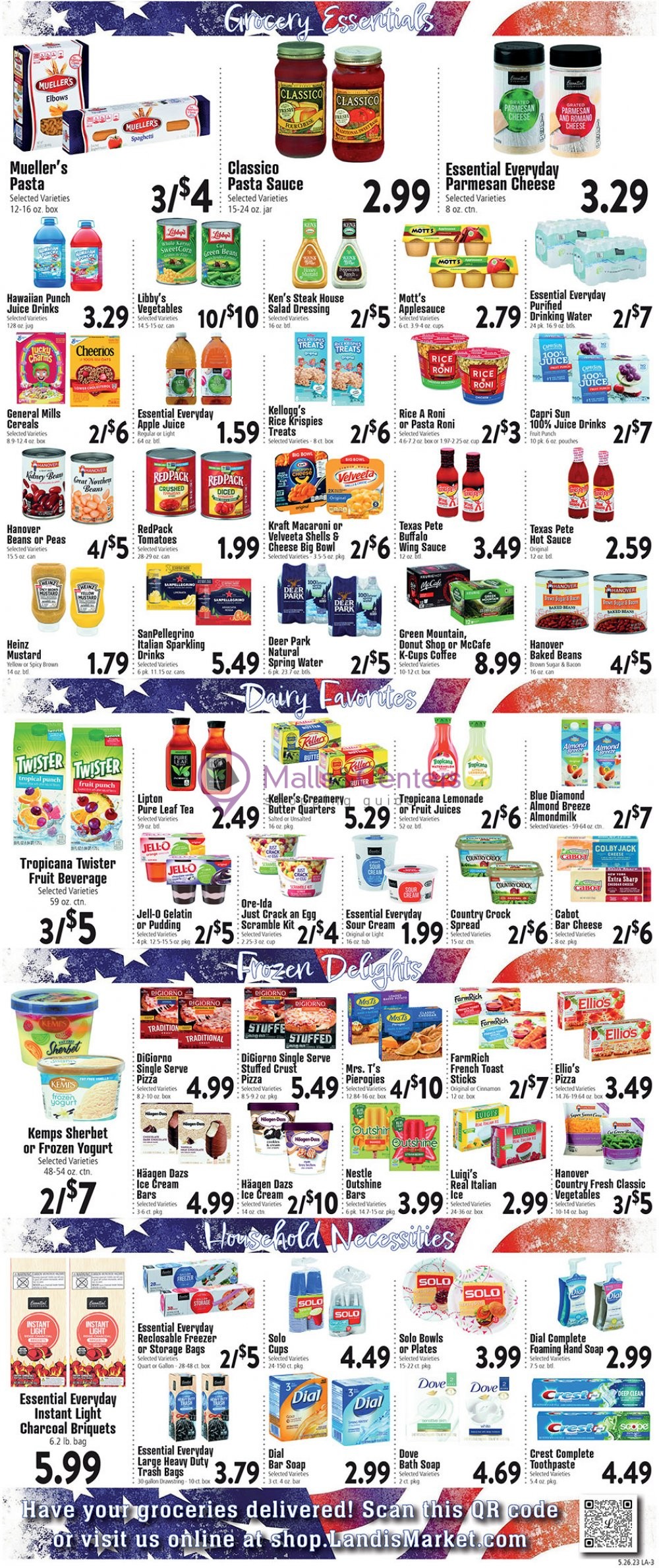 Weekly ad for Landis Supermarket valid: 05/26/2023 - 06/01/2023, page 3