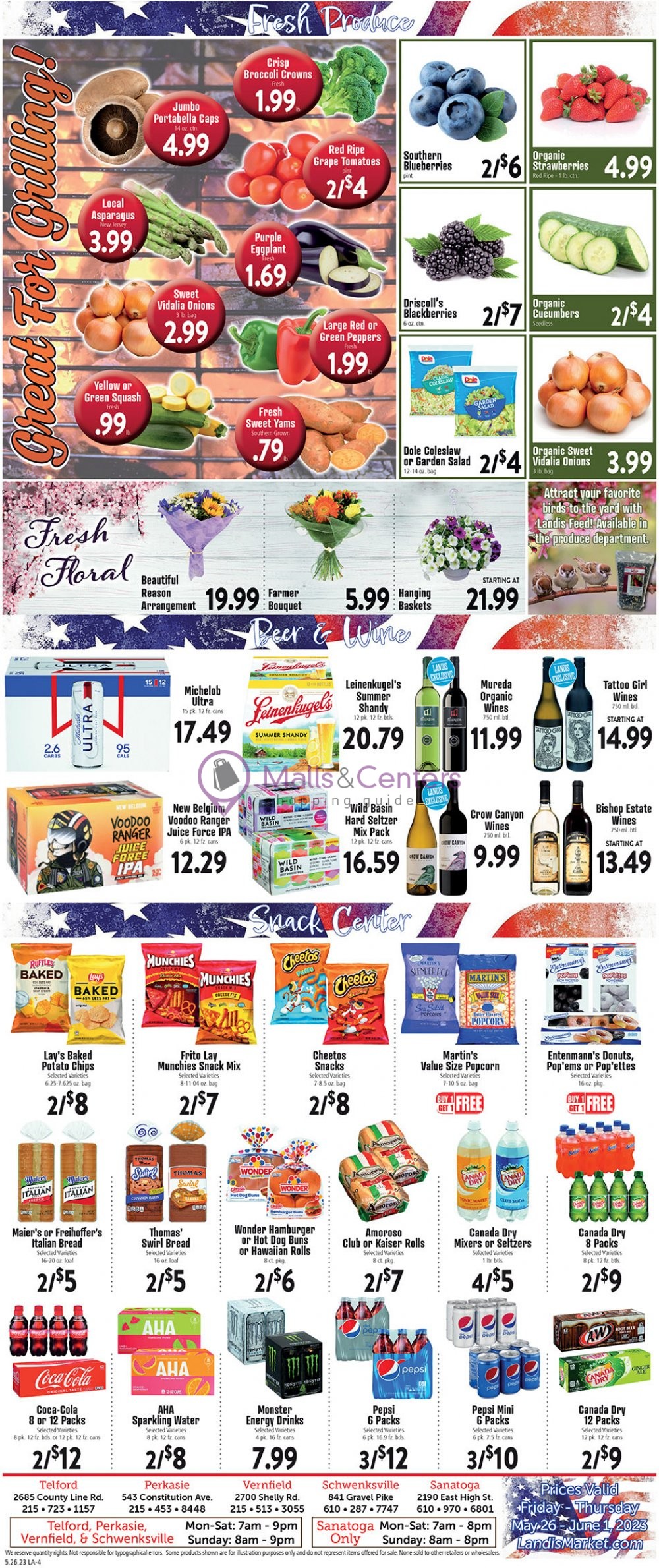 Weekly ad for Landis Supermarket valid: 05/26/2023 - 06/01/2023, page 4