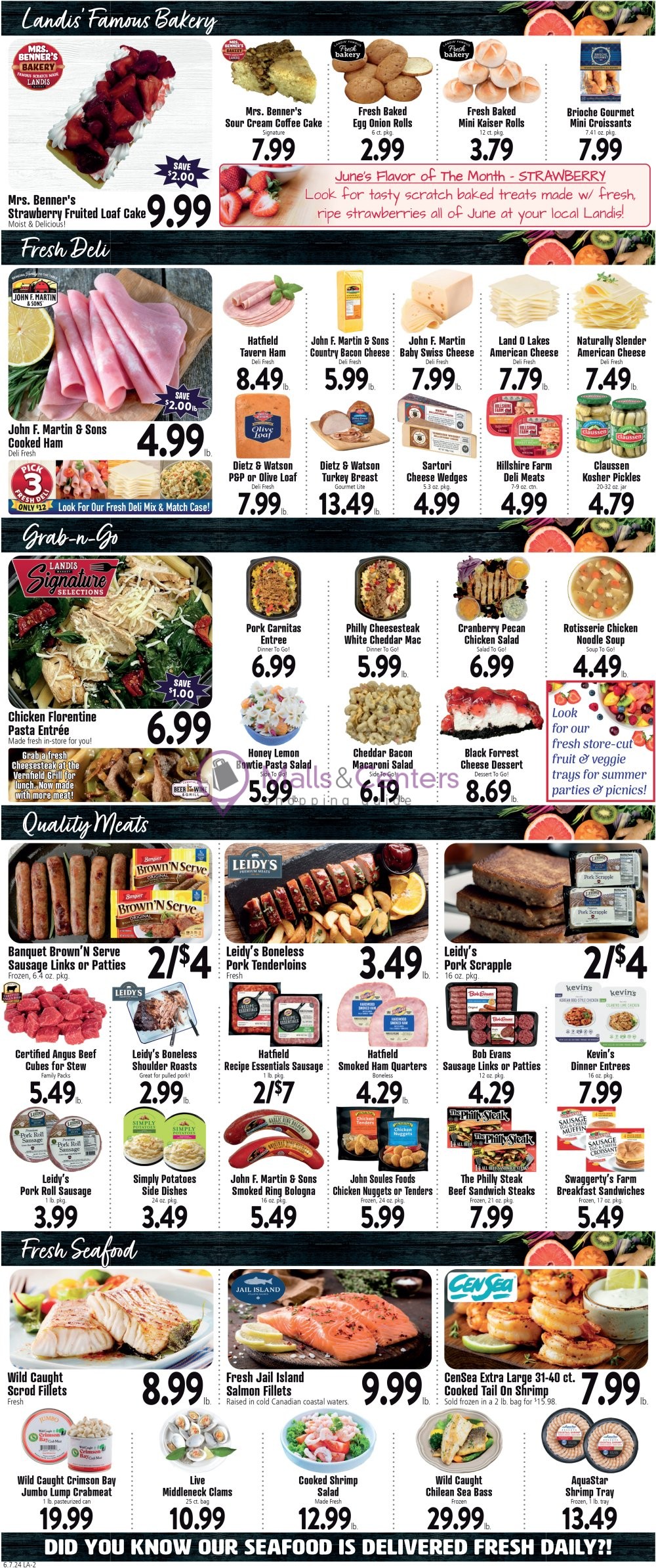 Weekly ad for Landis Supermarket valid: 06/07/2024 - 06/13/2024, page 2
