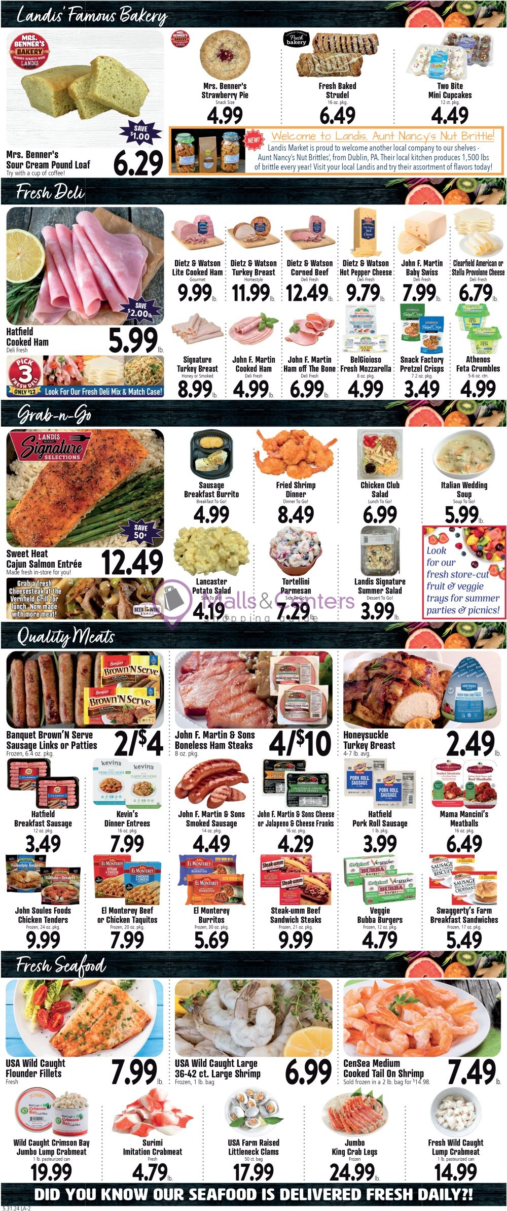 Weekly ad for Landis Supermarket valid: 05/31/2024 - 06/06/2024, page 2