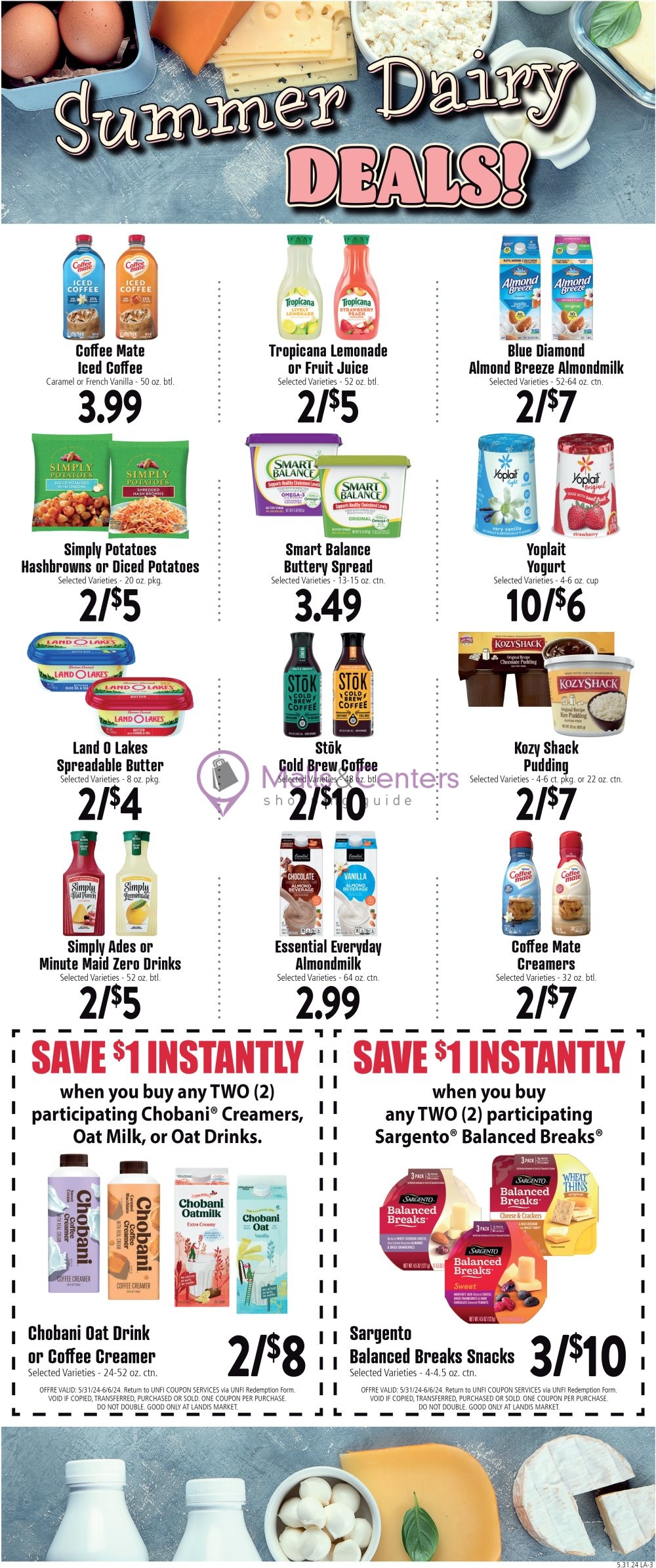 Weekly ad for Landis Supermarket valid: 05/31/2024 - 06/06/2024, page 3