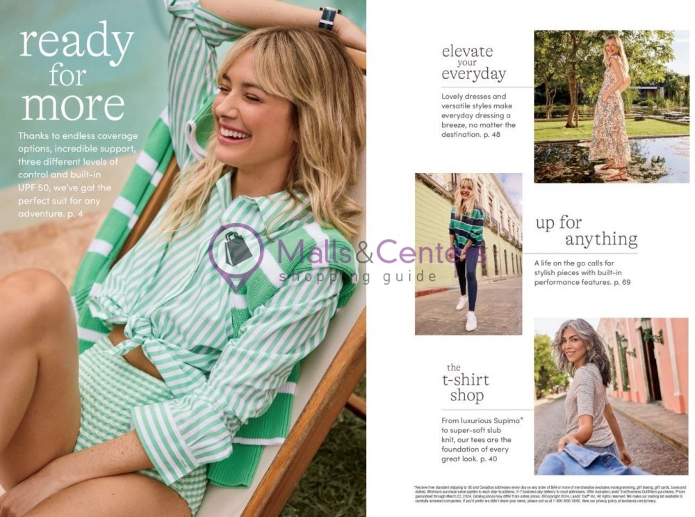 Weekly ad for Land's End valid: 03/01/2024 - 04/02/2024, page 2 Weekly ad for Land's End valid: 03/01/2024 - 04/02/2024, page 2