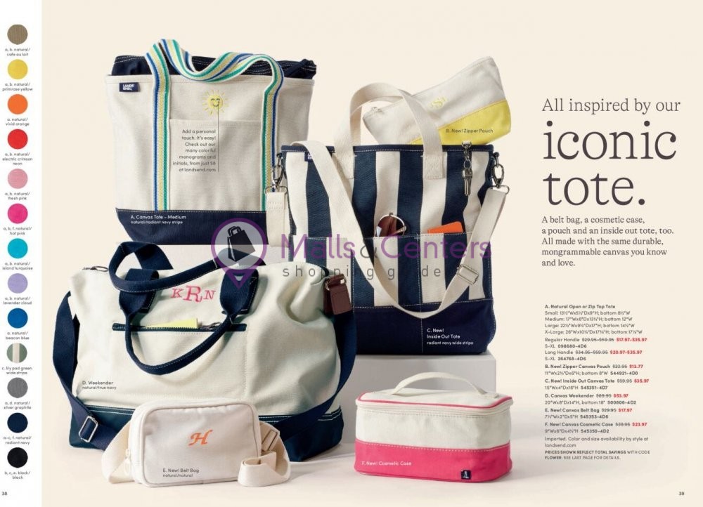 Weekly ad for Land's End valid: 03/01/2024 - 04/02/2024, page 20 Weekly ad for Land's End valid: 03/01/2024 - 04/02/2024, page 20