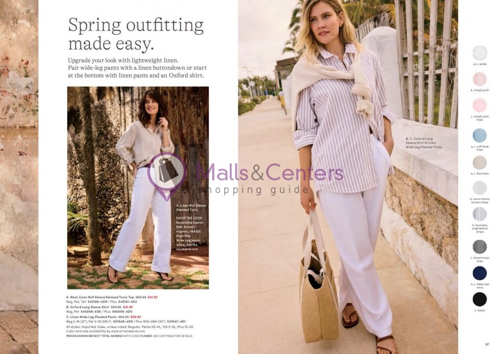 Weekly ad for Land's End valid: 03/01/2024 - 04/02/2024, page 29 Weekly ad for Land's End valid: 03/01/2024 - 04/02/2024, page 29