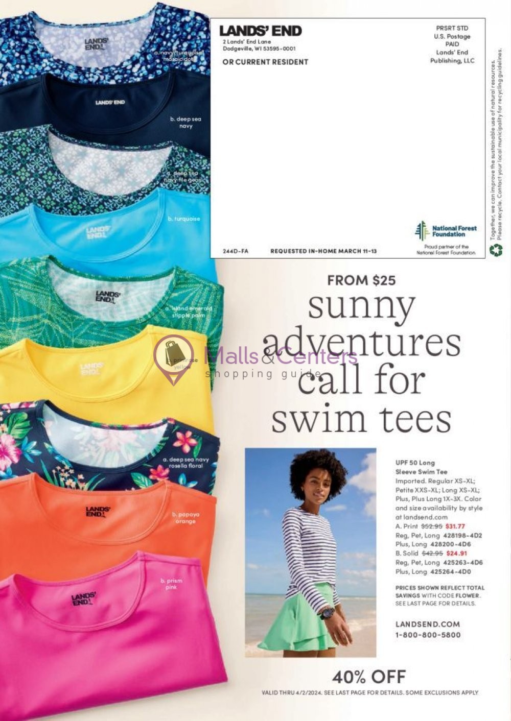 Weekly ad for Land's End valid: 03/01/2024 - 04/02/2024, page 41 Weekly ad for Land's End valid: 03/01/2024 - 04/02/2024, page 41