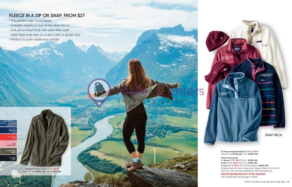 Weekly ad for Land's End valid: 09/01/2023 - 10/03/2023, page 18 Weekly ad for Land's End valid: 09/01/2023 - 10/03/2023, page 18
