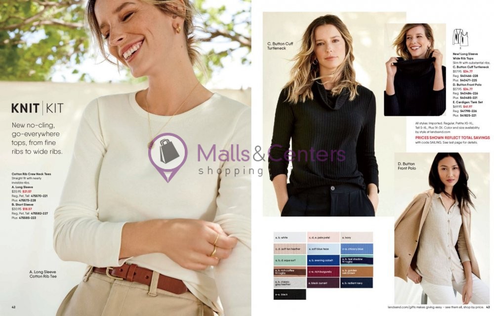 Weekly ad for Land's End valid: 09/01/2023 - 10/03/2023, page 24 Weekly ad for Land's End valid: 09/01/2023 - 10/03/2023, page 24