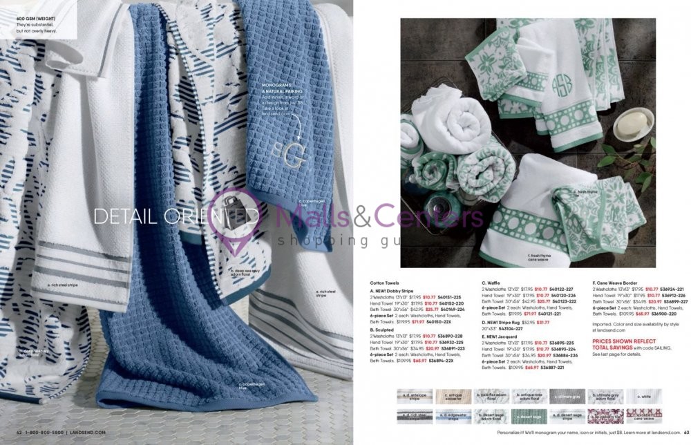 Weekly ad for Land's End valid: 09/01/2023 - 10/03/2023, page 34 Weekly ad for Land's End valid: 09/01/2023 - 10/03/2023, page 34