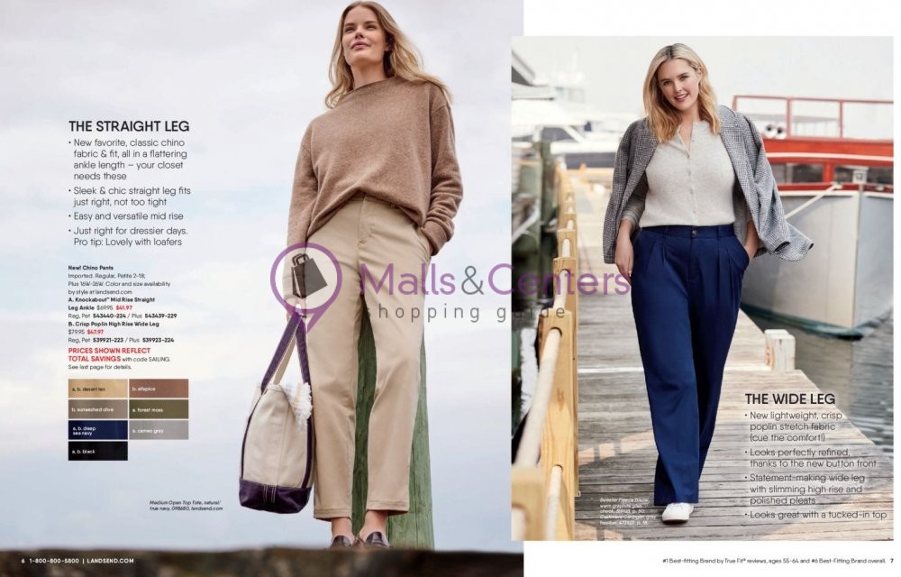 Weekly ad for Land's End valid: 09/01/2023 - 10/03/2023, page 6 Weekly ad for Land's End valid: 09/01/2023 - 10/03/2023, page 6