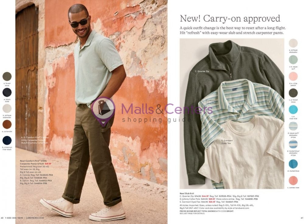 Weekly ad for Land's End valid: 03/01/2024 - 04/09/2024, page 21