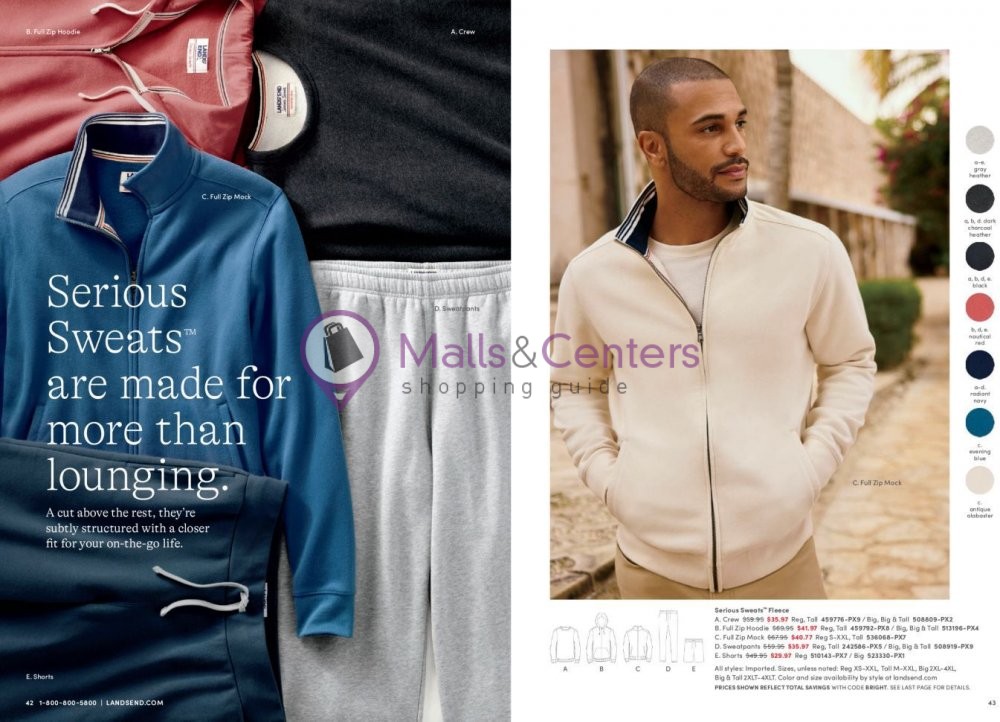 Weekly ad for Land's End valid: 03/01/2024 - 04/09/2024, page 22