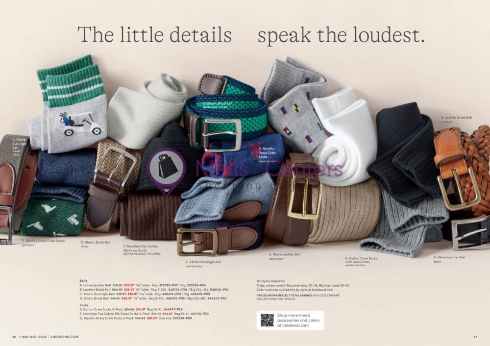 Weekly ad for Land's End valid: 03/01/2024 - 04/09/2024, page 24