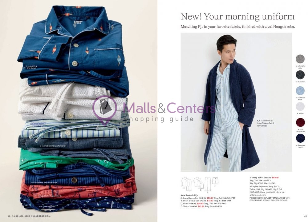 Weekly ad for Land's End valid: 03/01/2024 - 04/09/2024, page 25