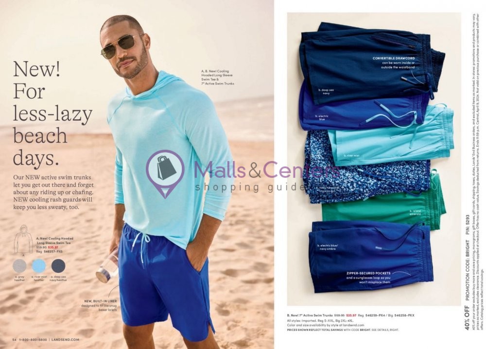 Weekly ad for Land's End valid: 03/01/2024 - 04/09/2024, page 28