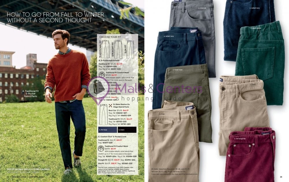 Weekly ad for Land's End valid: 10/01/2023 - 11/07/2023, page 13