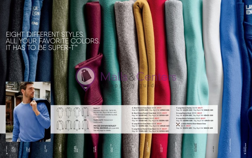 Weekly ad for Land's End valid: 10/01/2023 - 11/07/2023, page 20