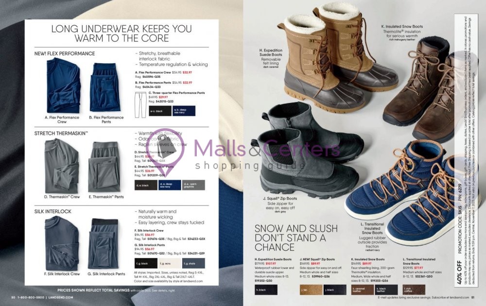 Weekly ad for Land's End valid: 10/01/2023 - 11/07/2023, page 26