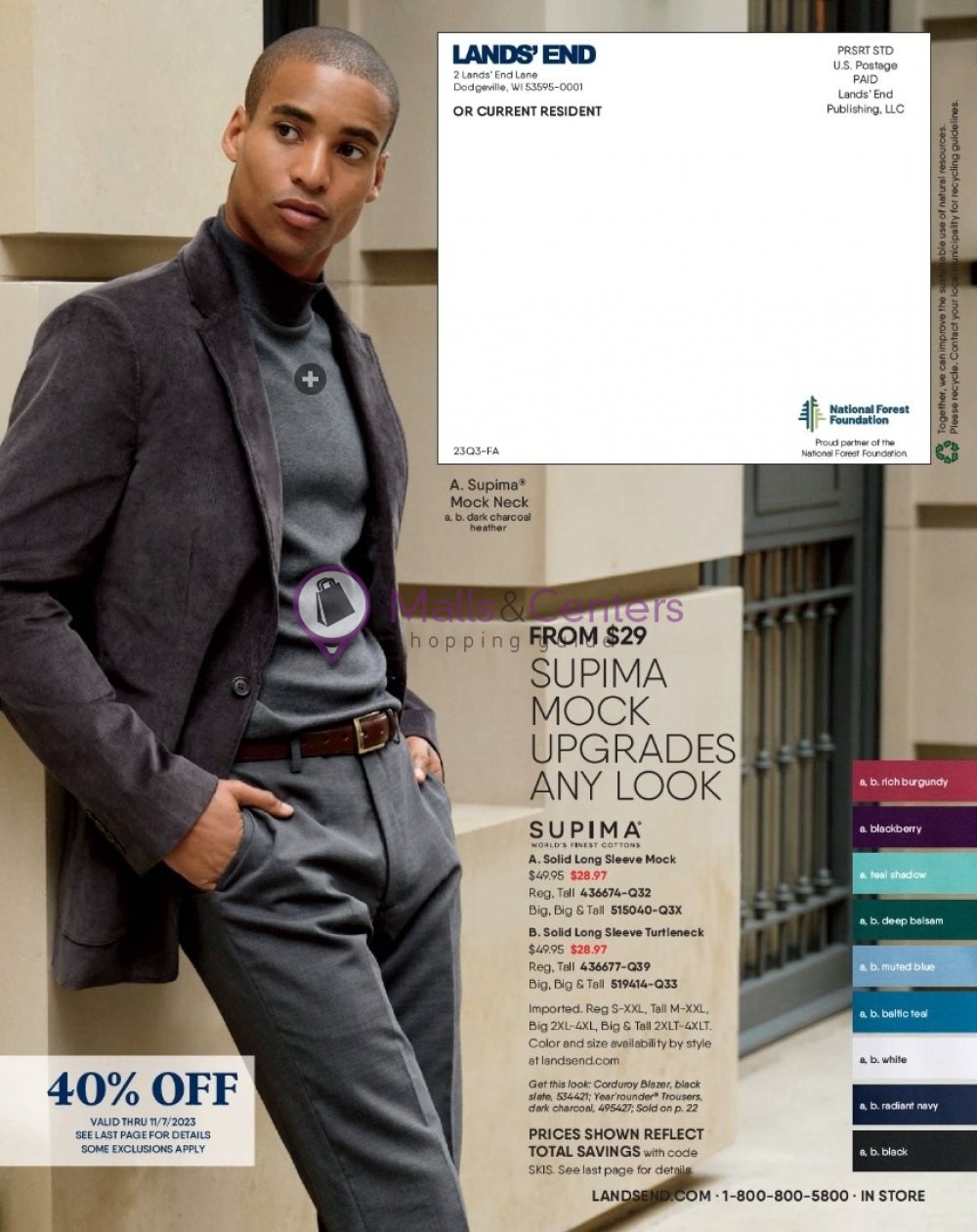 Weekly ad for Land's End valid: 10/01/2023 - 11/07/2023, page 27