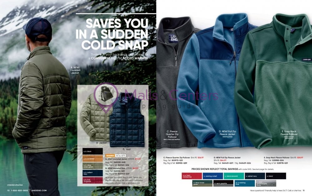 Weekly ad for Land's End valid: 10/01/2023 - 11/07/2023, page 6