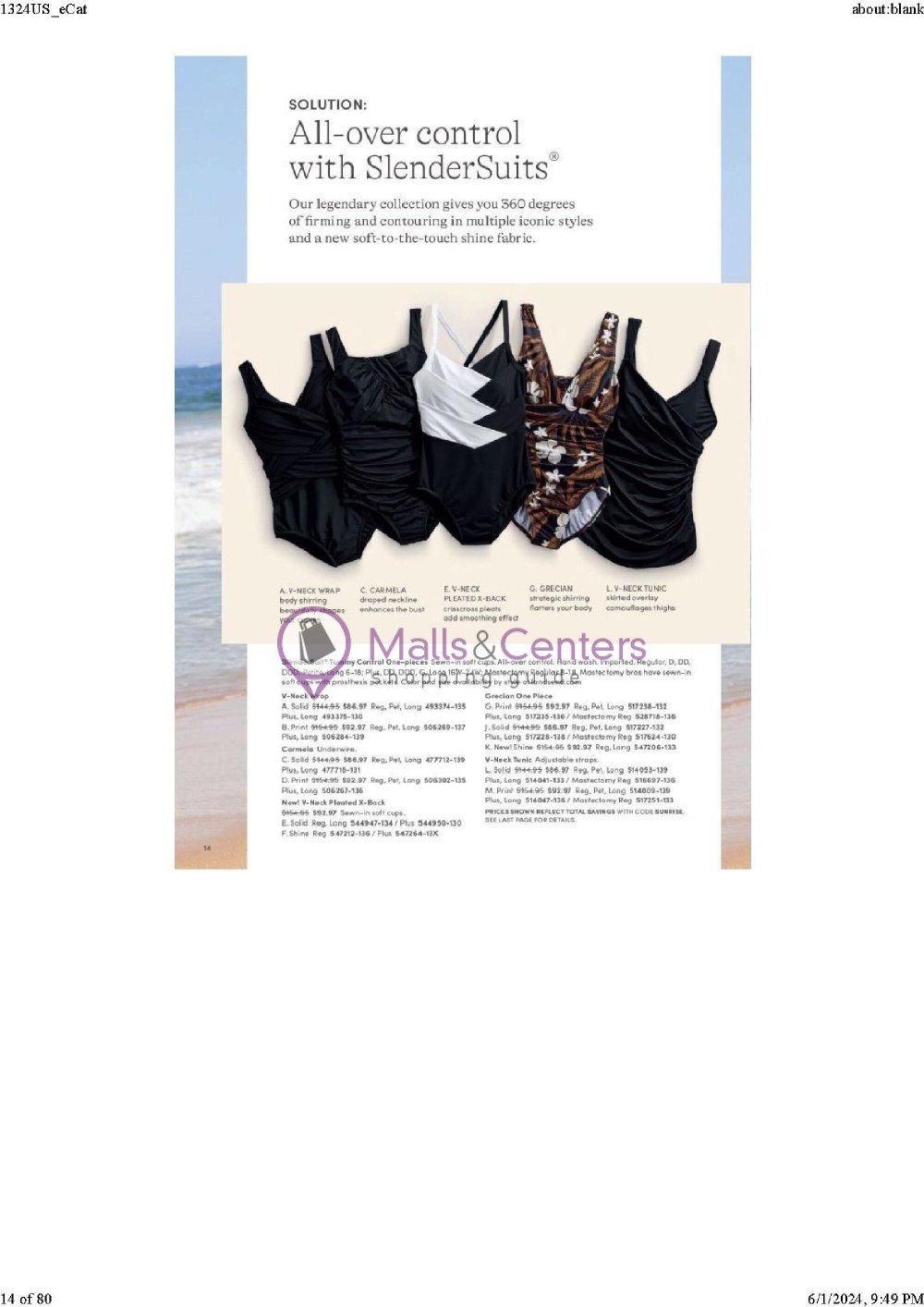 Weekly ad for Land's End valid: 06/01/2024 - 06/30/2024, page 14 Weekly ad for Land's End valid: 06/01/2024 - 06/30/2024, page 14