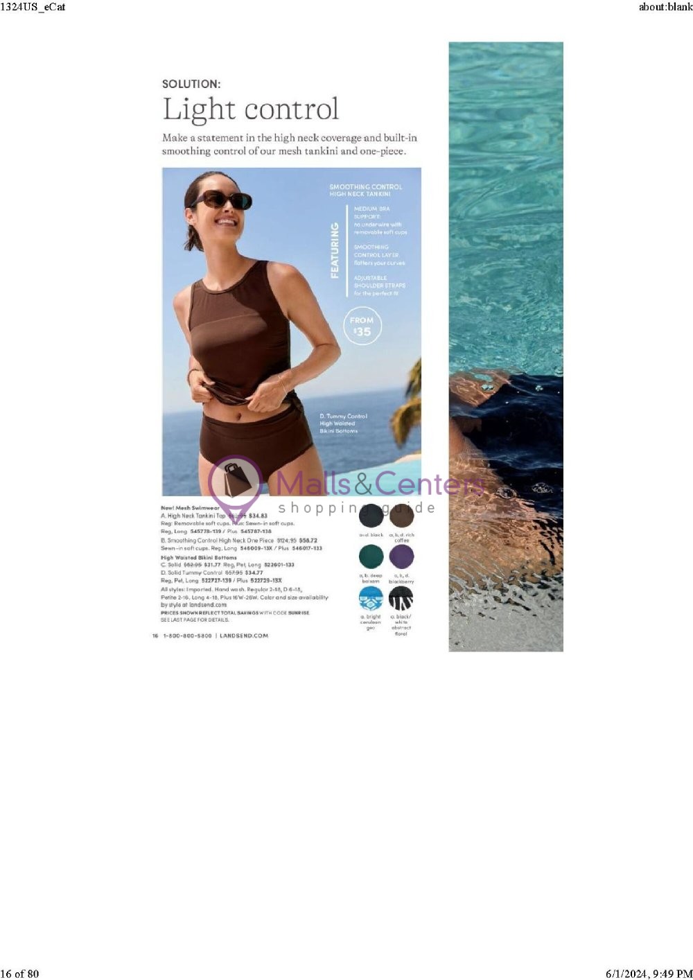 Weekly ad for Land's End valid: 06/01/2024 - 06/30/2024, page 16 Weekly ad for Land's End valid: 06/01/2024 - 06/30/2024, page 16