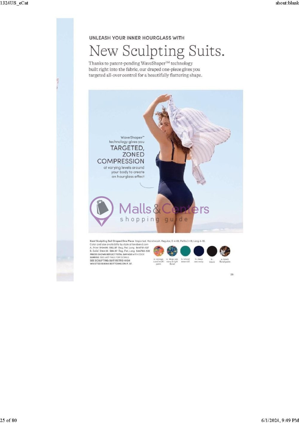 Weekly ad for Land's End valid: 06/01/2024 - 06/30/2024, page 25 Weekly ad for Land's End valid: 06/01/2024 - 06/30/2024, page 25