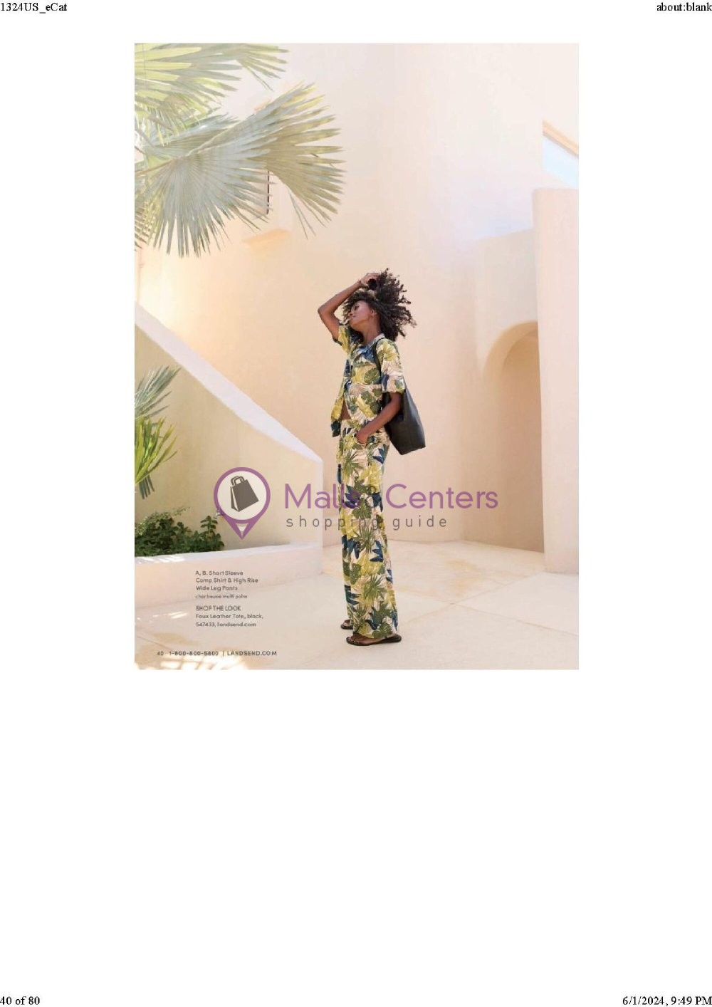 Weekly ad for Land's End valid: 06/01/2024 - 06/30/2024, page 40 Weekly ad for Land's End valid: 06/01/2024 - 06/30/2024, page 40