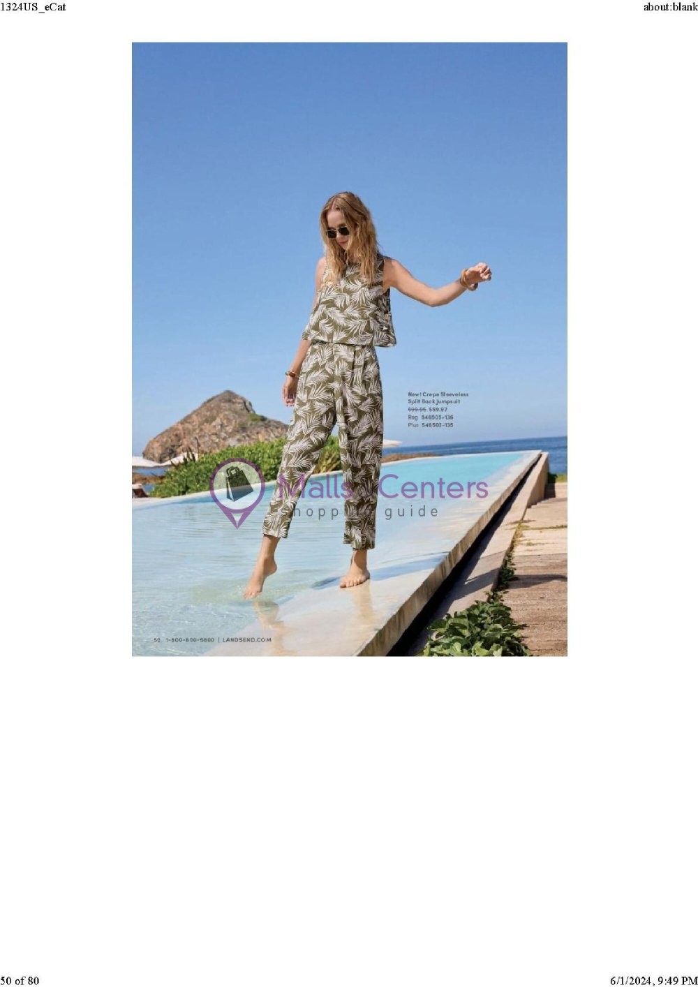 Weekly ad for Land's End valid: 06/01/2024 - 06/30/2024, page 50 Weekly ad for Land's End valid: 06/01/2024 - 06/30/2024, page 50