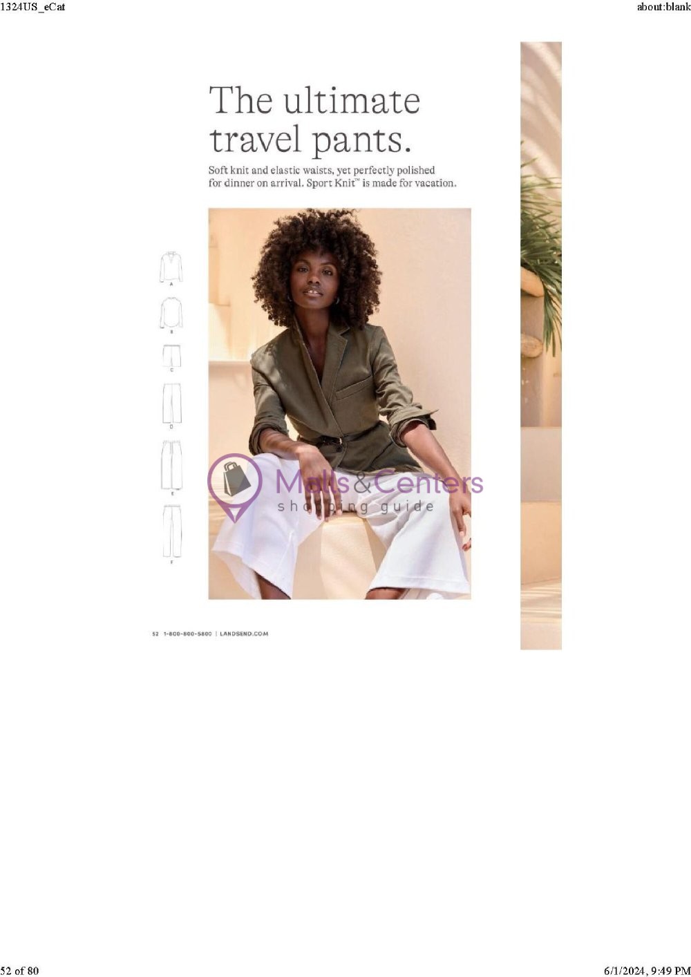 Weekly ad for Land's End valid: 06/01/2024 - 06/30/2024, page 52 Weekly ad for Land's End valid: 06/01/2024 - 06/30/2024, page 52