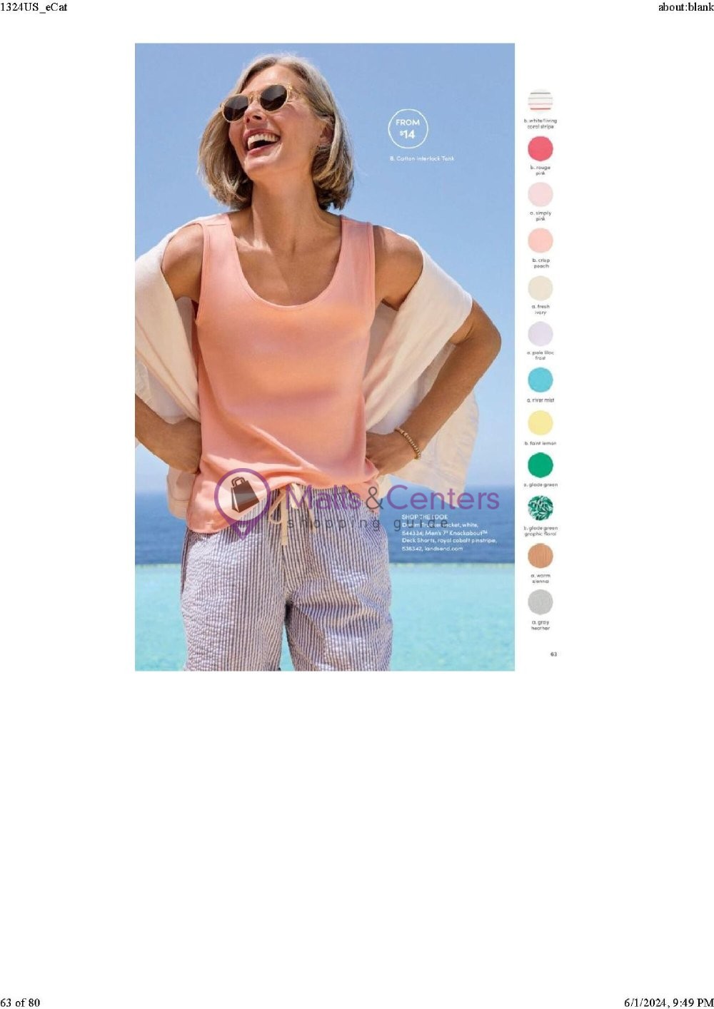 Weekly ad for Land's End valid: 06/01/2024 - 06/30/2024, page 63 Weekly ad for Land's End valid: 06/01/2024 - 06/30/2024, page 63