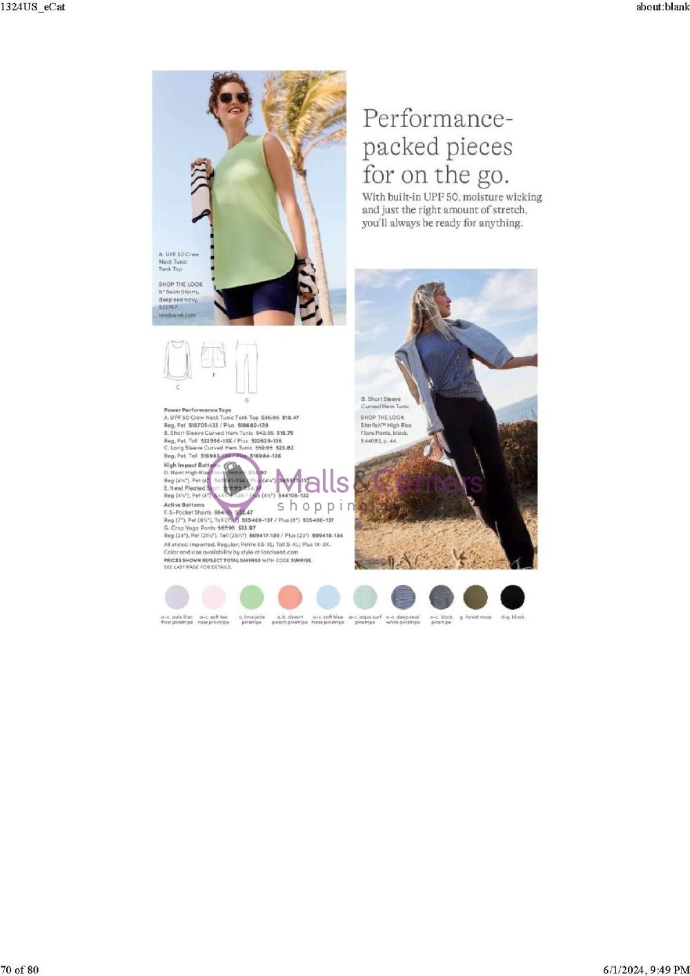 Weekly ad for Land's End valid: 06/01/2024 - 06/30/2024, page 70 Weekly ad for Land's End valid: 06/01/2024 - 06/30/2024, page 70