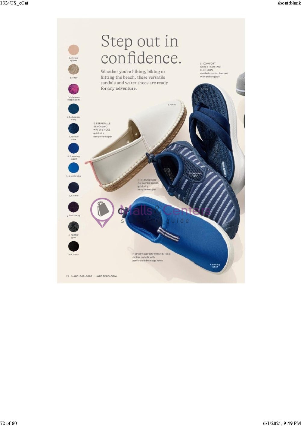 Weekly ad for Land's End valid: 06/01/2024 - 06/30/2024, page 72 Weekly ad for Land's End valid: 06/01/2024 - 06/30/2024, page 72