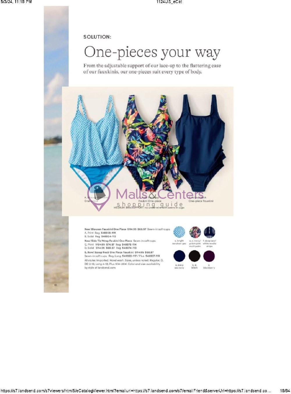 Weekly ad for Land's End valid: 05/01/2024 - 05/31/2024, page 18