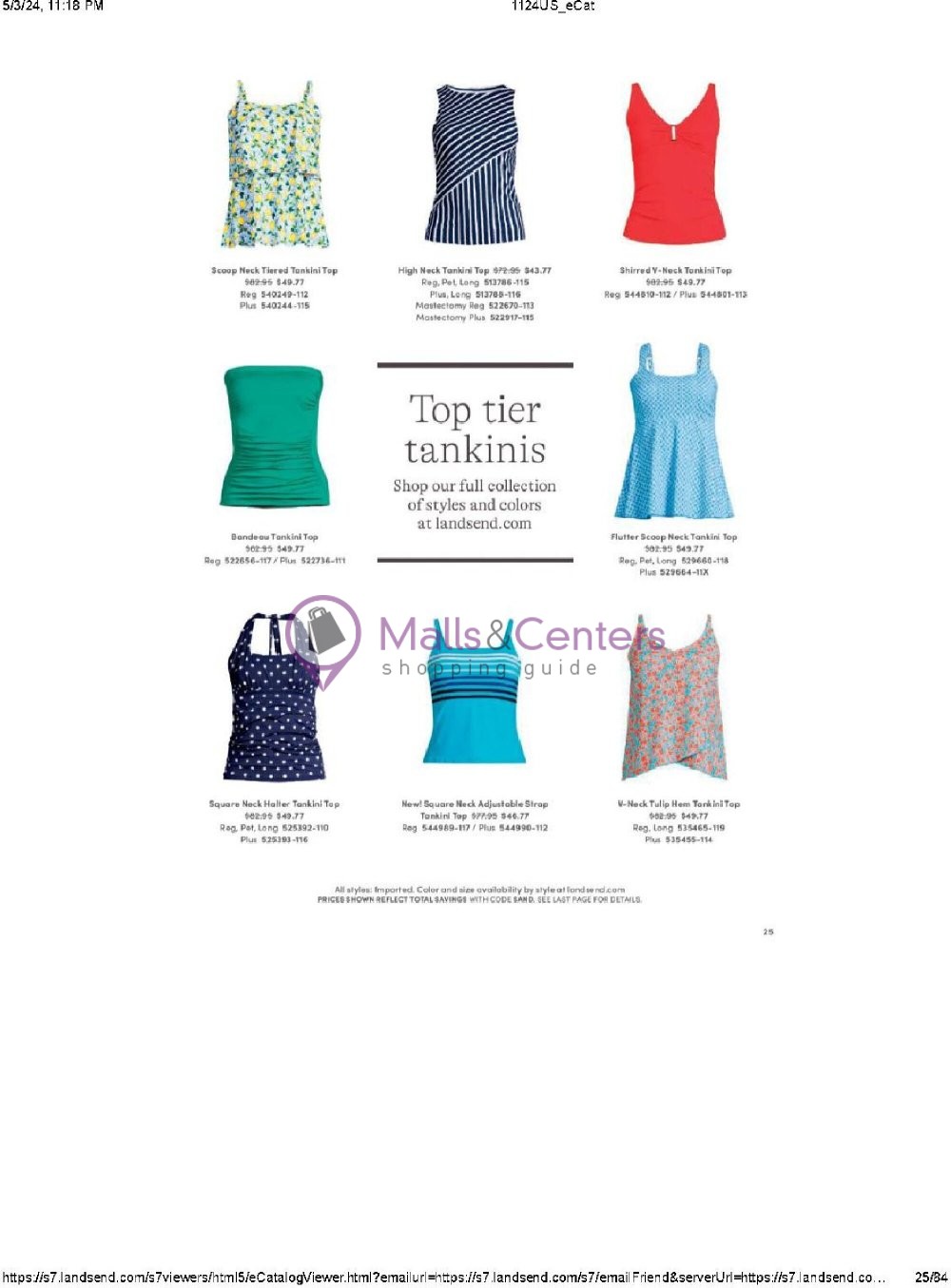 Weekly ad for Land's End valid: 05/01/2024 - 05/31/2024, page 25