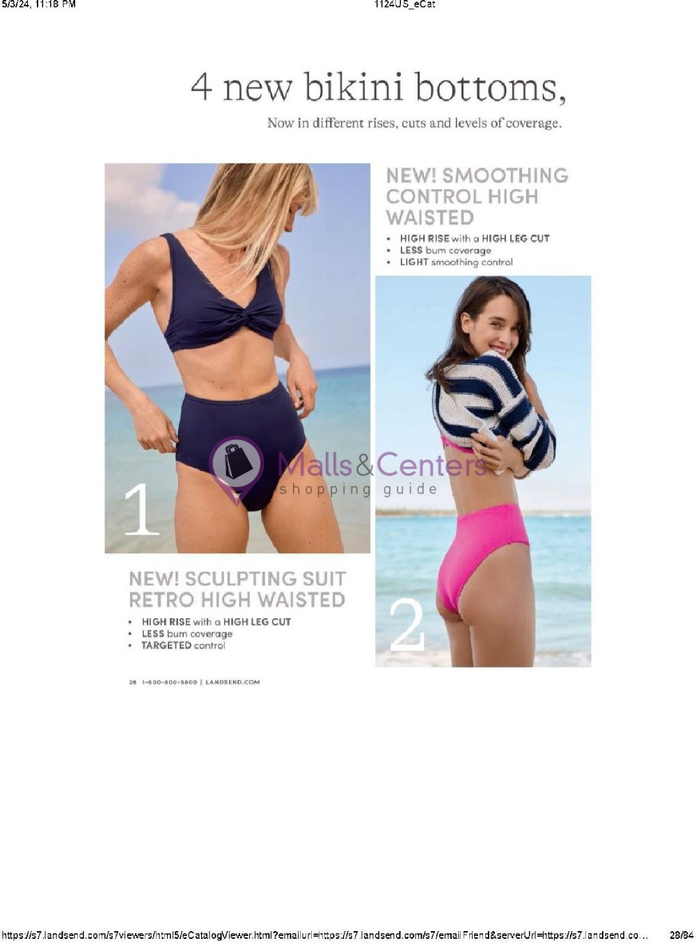 Weekly ad for Land's End valid: 05/01/2024 - 05/31/2024, page 28