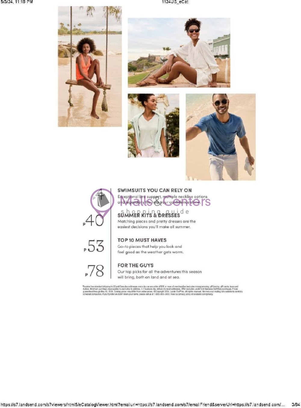 Weekly ad for Land's End valid: 05/01/2024 - 05/31/2024, page 3