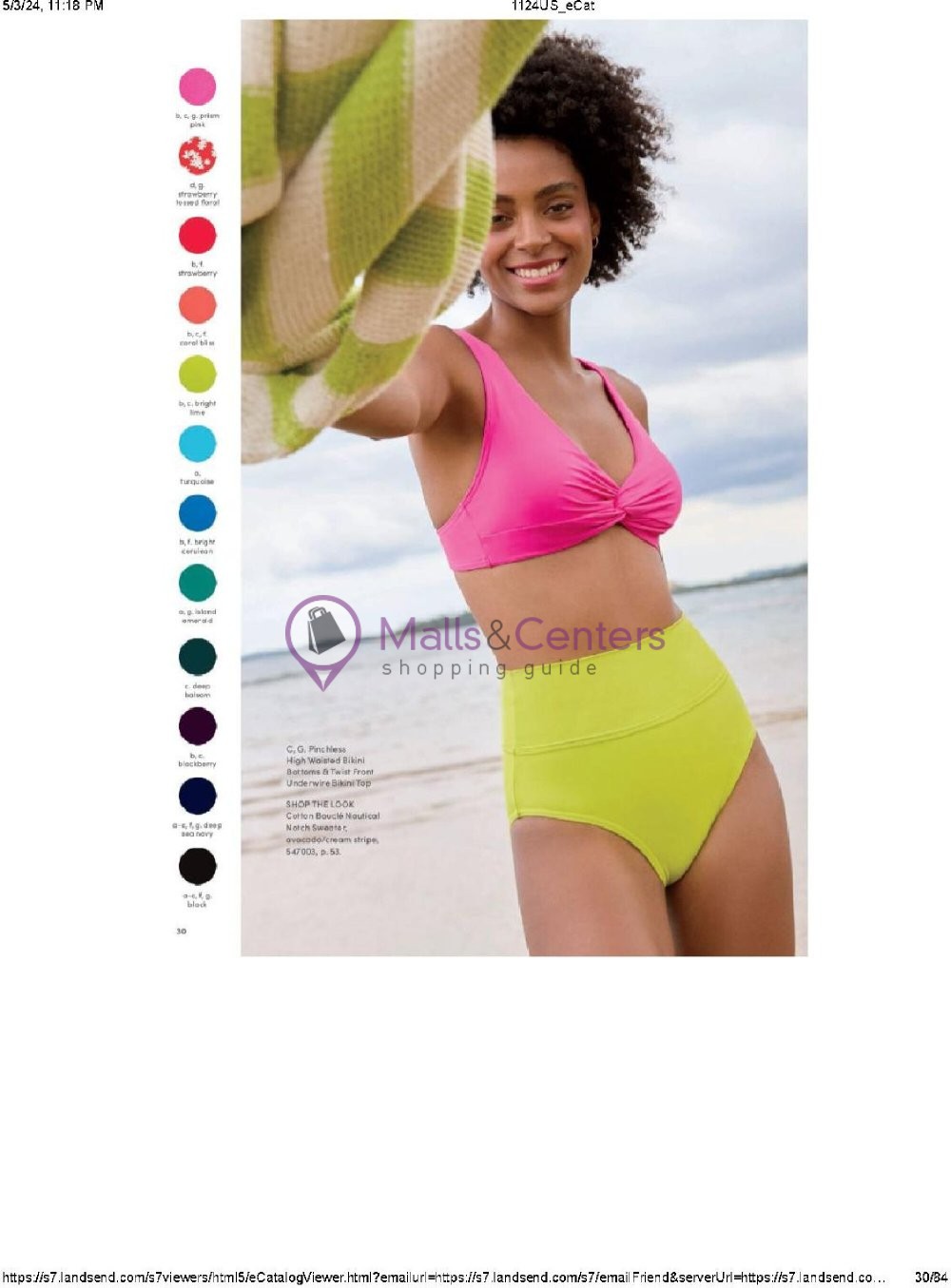 Weekly ad for Land's End valid: 05/01/2024 - 05/31/2024, page 30