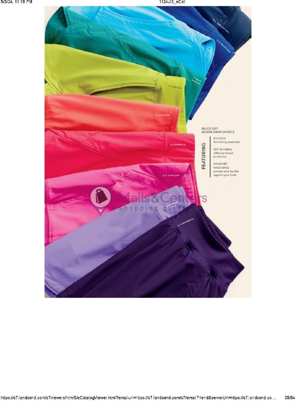 Weekly ad for Land's End valid: 05/01/2024 - 05/31/2024, page 35