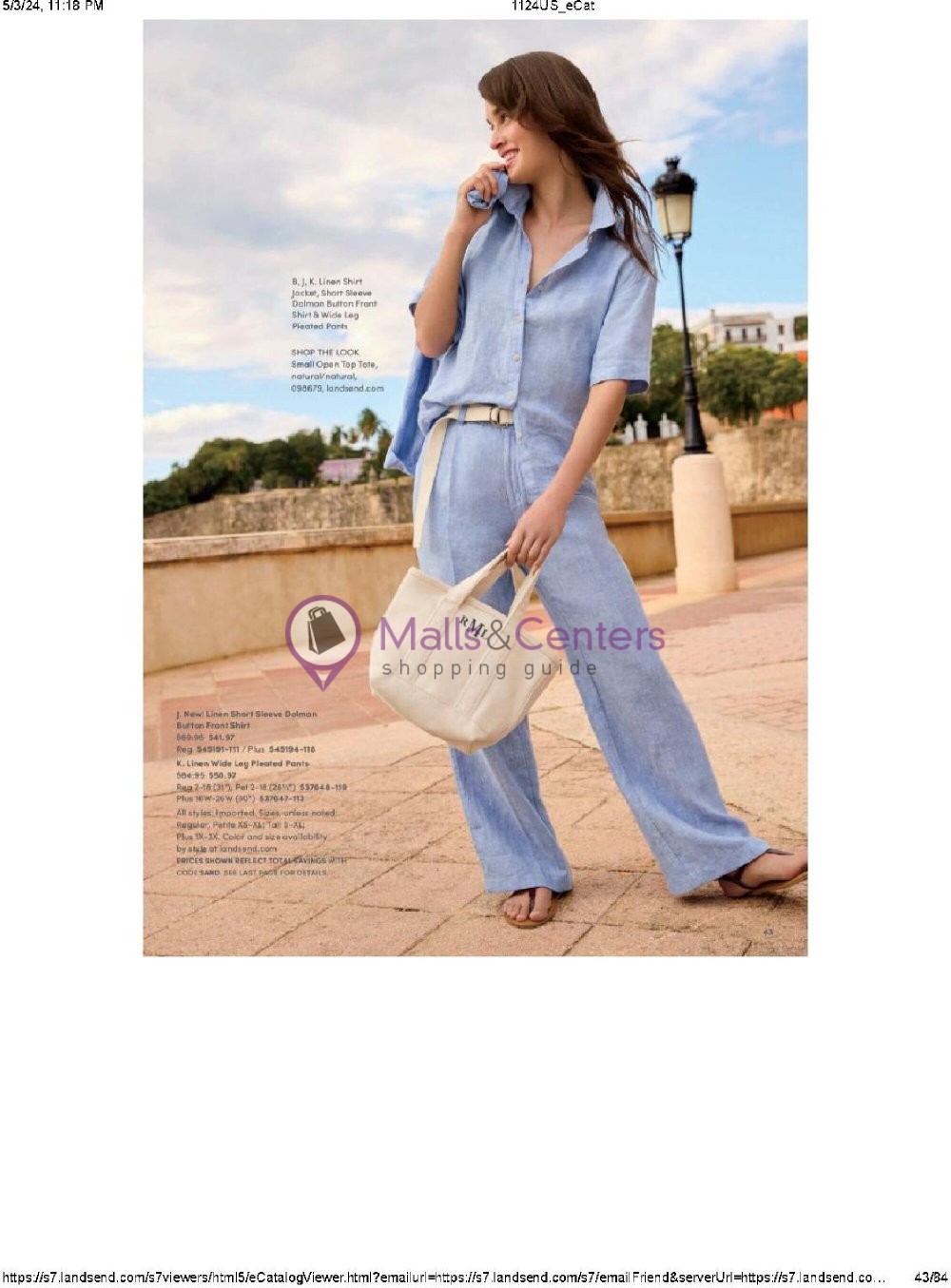 Weekly ad for Land's End valid: 05/01/2024 - 05/31/2024, page 43