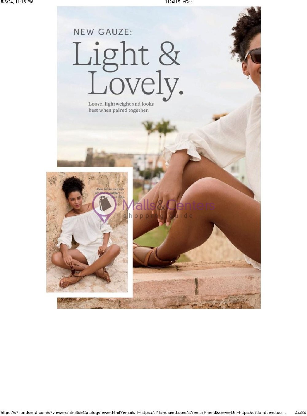 Weekly ad for Land's End valid: 05/01/2024 - 05/31/2024, page 44